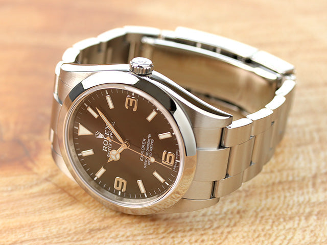 ROLEX/ロレックス　エクスプローラーⅠの新品仕上げの事例