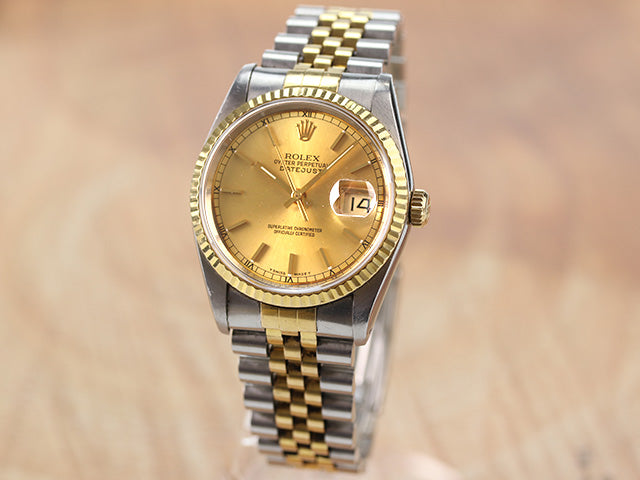 ROLEX/ロレックス　デイトジャストの分解掃除（オーバーホール）事例