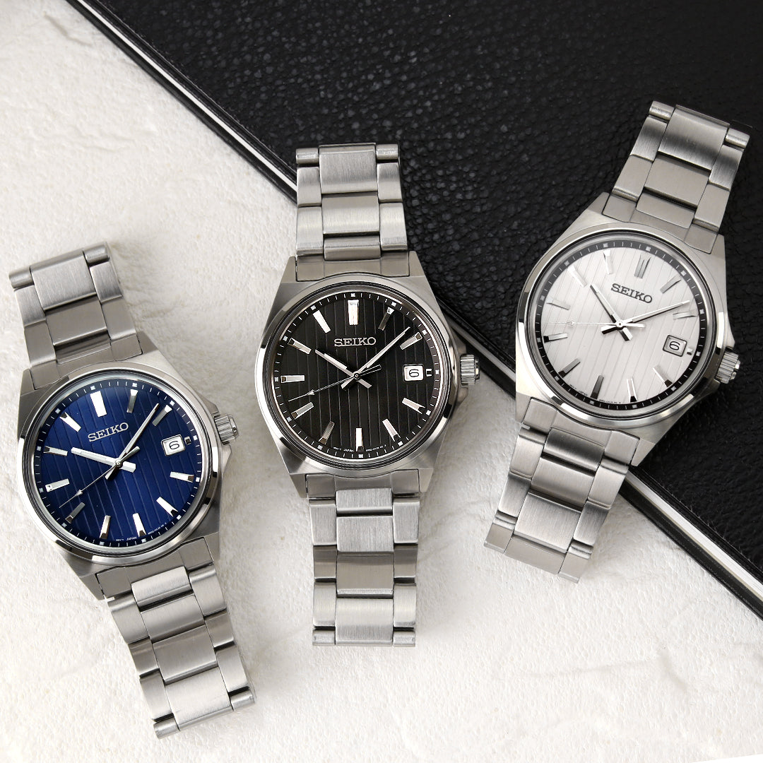 金属ダイヤルの質感を活かした、ファッション性に優れたクオーツウオッチが登場⌚⭐️