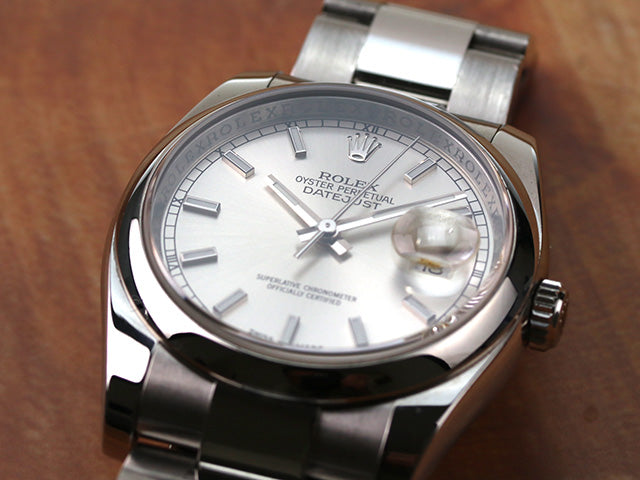 ROLEX / ロレックス　デイトジャストの分解掃除（オーバーホール）と新品仕上げの事例