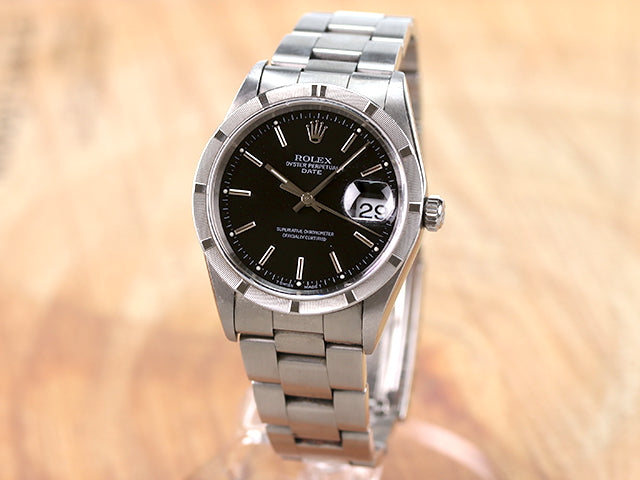 ROLEX / ロレックス　オイスター パーペチュアル デイトの分解掃除（オーバーホール）と新品仕上げの事例