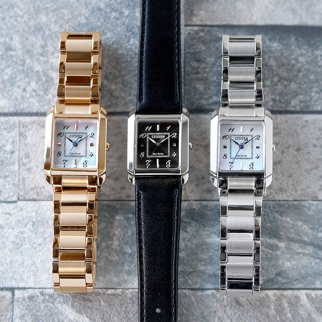 スタイリッシュな表情が人気の「SQUARE Collection」から タイムレスなデザインと見やすさにこだわった新作が登場⌚✨