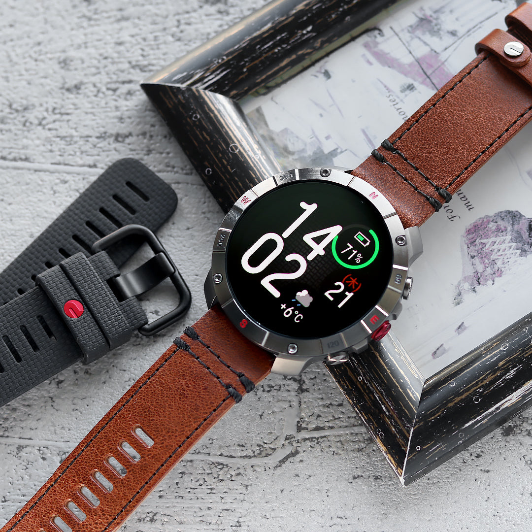 耐久性を備えた“更なる先の冒険”のためのプレミアム GPSアウトドアスポーツウォッチです⌚