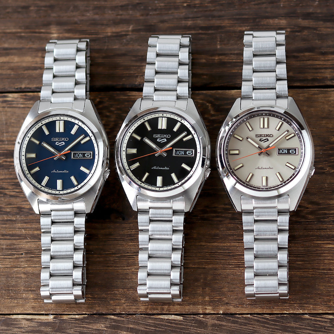 ファンから人気の高い旧セイコー5のSNXSデザインを5 Sportsのスタンダードモデルとして正統進化✨⌚