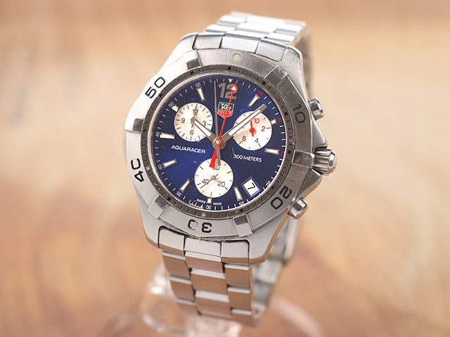TAG Heuer/タグ・ホイヤー　アクアレーサーのオーバーホールと新品仕上げ事例と修理料金について