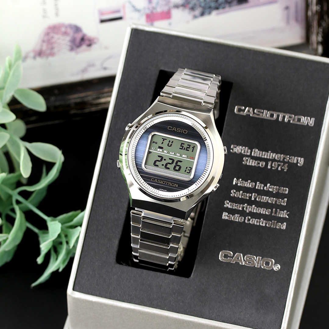 カシオ腕時計50周年記念!カシオトロン復刻限定モデル😎