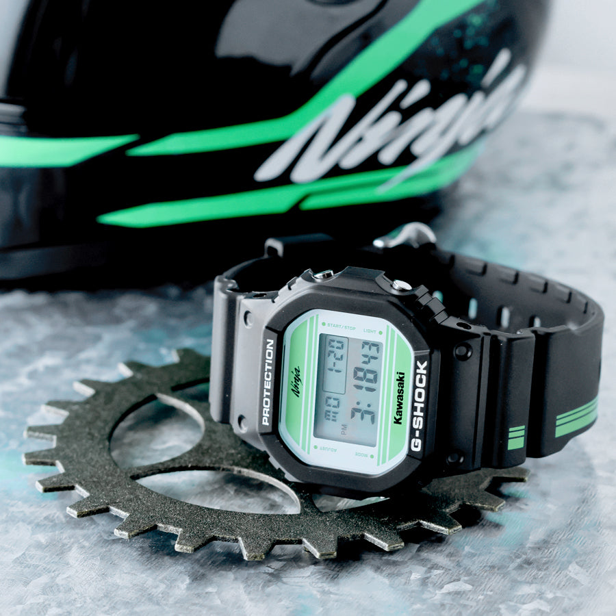 タフネスウオッチG-SHOCKから「Kawasaki」とのコラボモデルが登場‼⌚