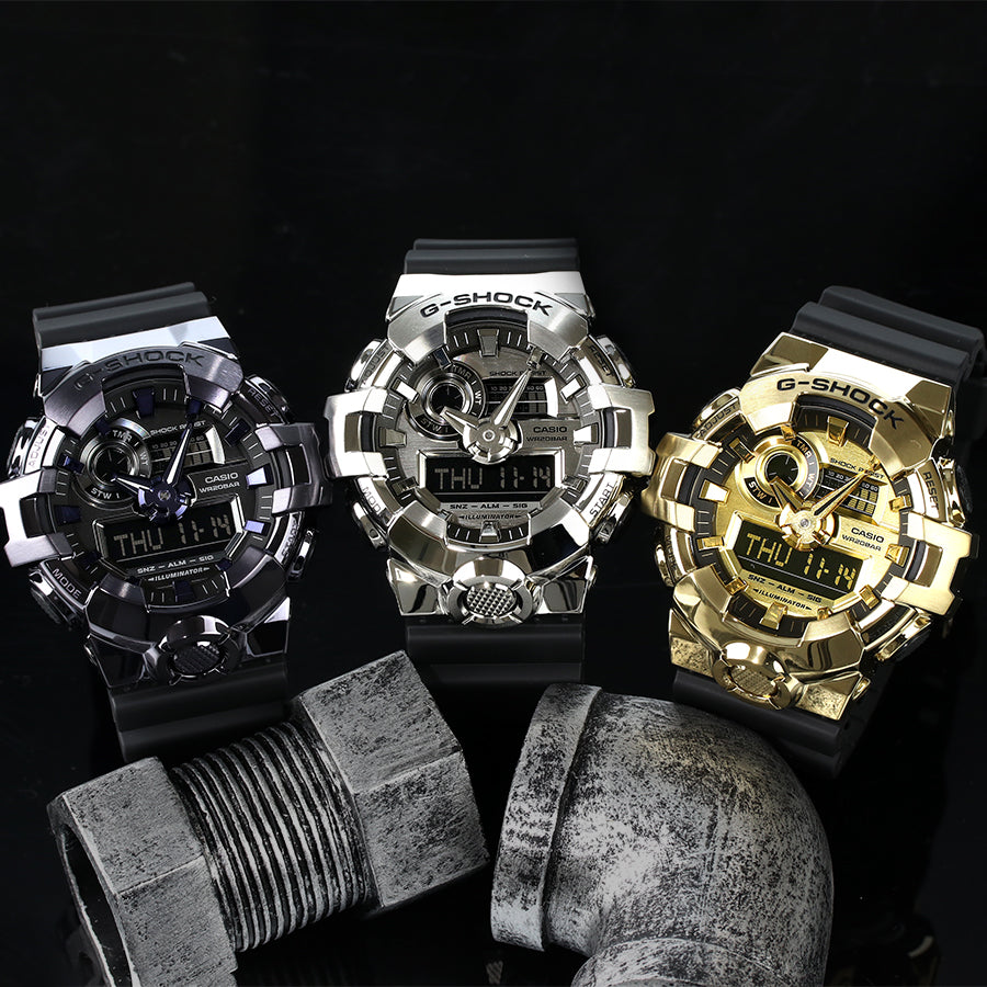 G-SHOCKから、アナログとデジタルのコンビネーションモデルにモデルGA-700が登場✨⌚