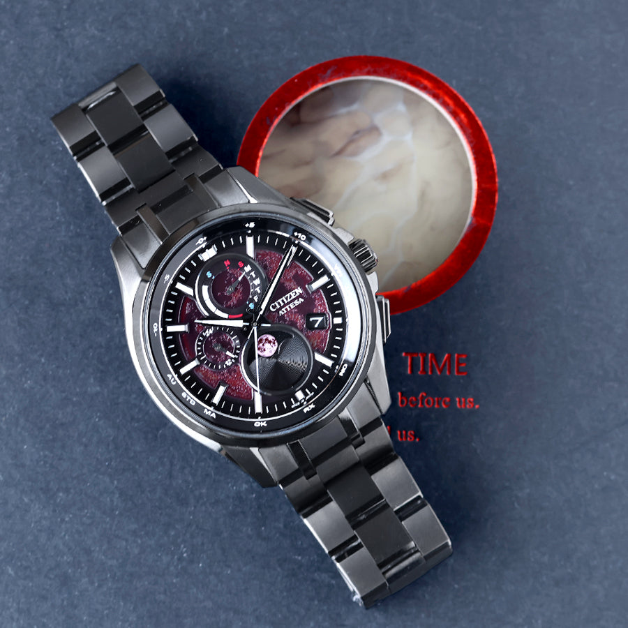 シチズン アテッサ BY1005-73Z ｜Blood Moon皆既月食をテーマにした限定モデル【世界限定2,200本】