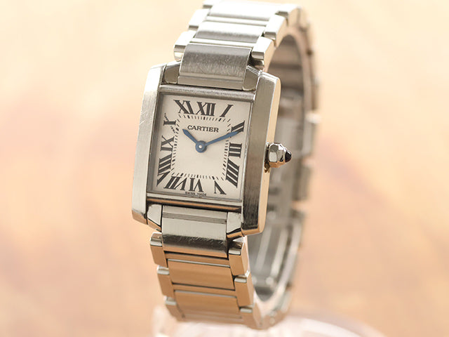 カルティエ タンク フランセーズ Ref.3217 オーバーホール 修理事例・料金