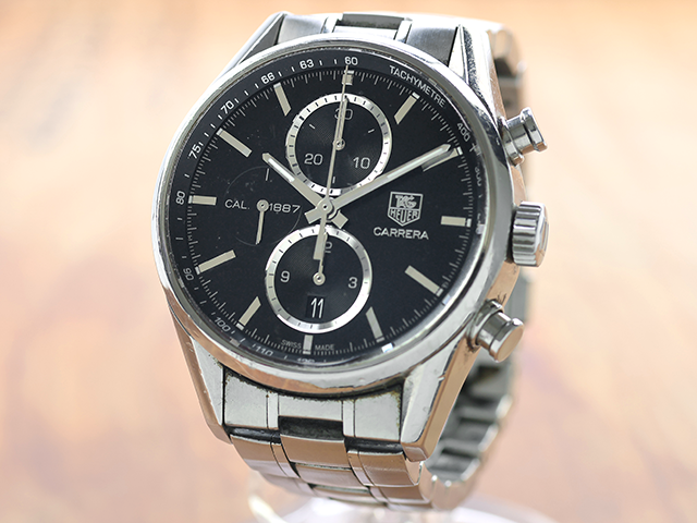 タグホイヤー カレラ Cal.1887 オーバーホール 修理事例・料金