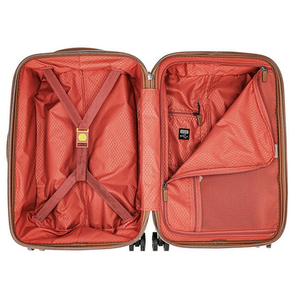 デルセー スーツケース キャリーバッグ メンズ レディース ブランド DELSEY 00167680106 ブラウン DEL-00167680106