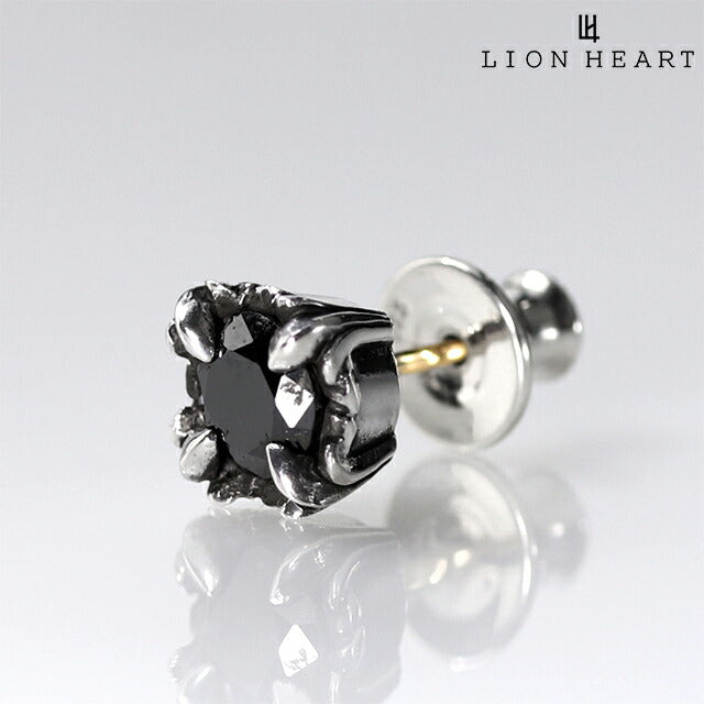ライオンハート ピアス メンズ ブランド ベーシック スターリングシルバー スタッド 片耳用 01EA0181BK アクセサリー 01EA0181BK