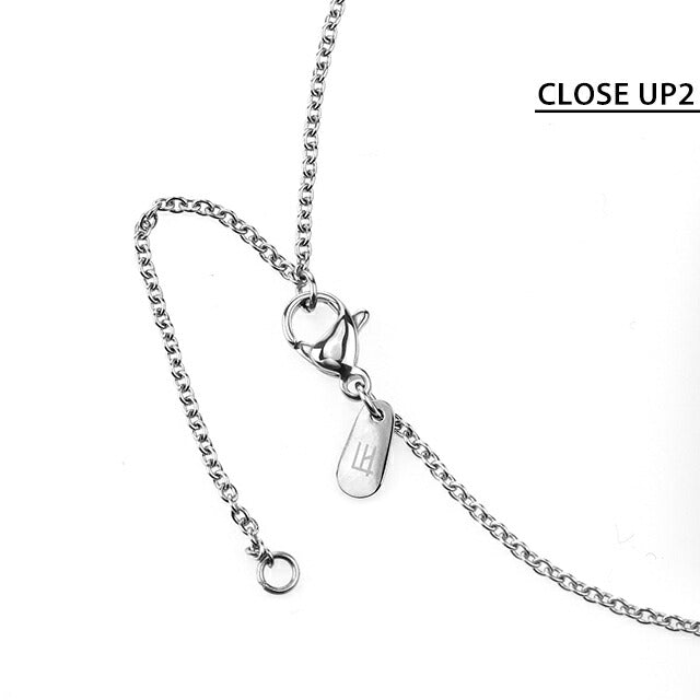 ライオンハート ネックレス メンズ レディース ブランド フォーギフト ダブルリング シルバー925 ジルコニア 01NE1831BK アクセ 01NE1831BK