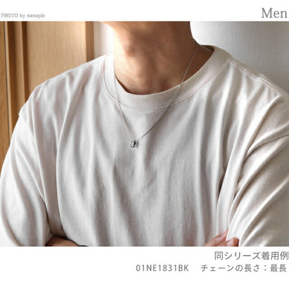 ライオンハート ネックレス メンズ レディース ブランド フォーギフト ダブルリング シルバー925 ジルコニア 01NE1831BK アクセ 01NE1831BK