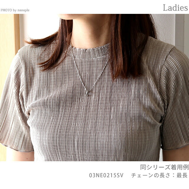 ライオンハート ネックレス メンズ レディース ブランド ダブルリング サージカルステンレス 03NE0215SV シルバー アクセサリー 03NE0215SV