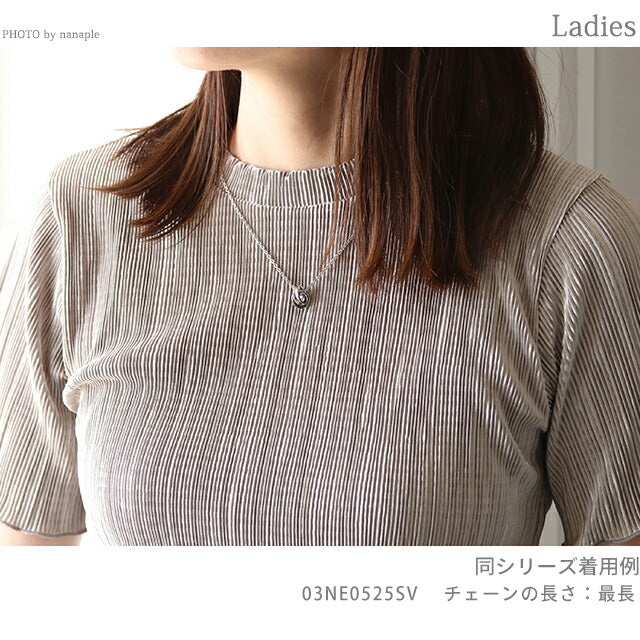 ライオンハート ネックレス メンズ レディース ブランド ダブルリング サージカルステンレス 03NE0525SV シルバー アクセサリー 03NE0525SV