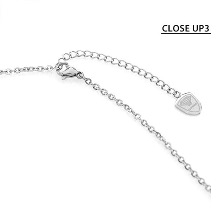 ライオンハート ネックレス メンズ ブランド LION HEART 04N123SMBL シルバー ブルー アクセサリー 04N123SMBL
