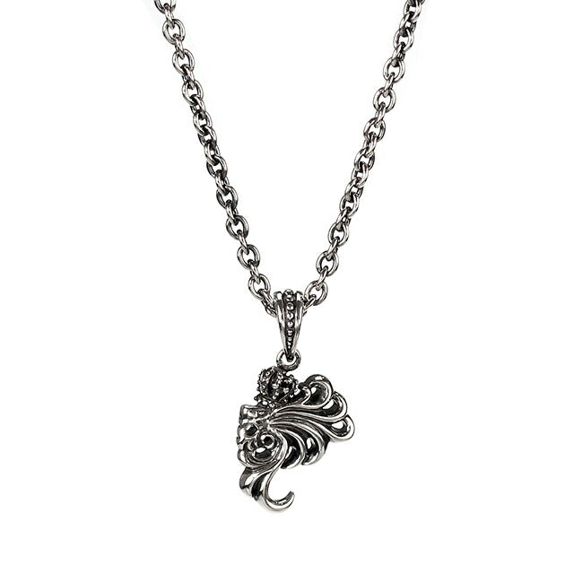ライオンハート ネックレス メンズ ブランド ハウル ペンダント スターリングシルバー 動物 04N13HL01 シルバー アクセサリー 04N13HL01