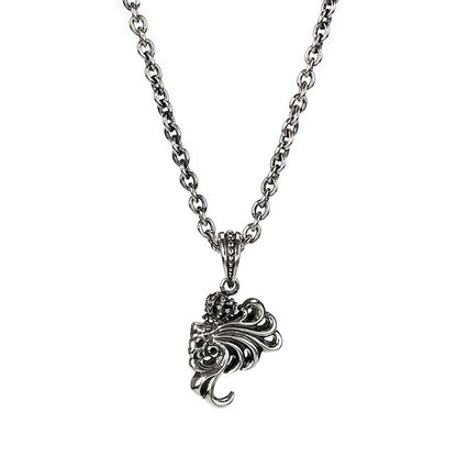 ライオンハート ネックレス メンズ ブランド ハウル ペンダント スターリングシルバー 動物 04N13HL01 シルバー アクセサリー 04N13HL01