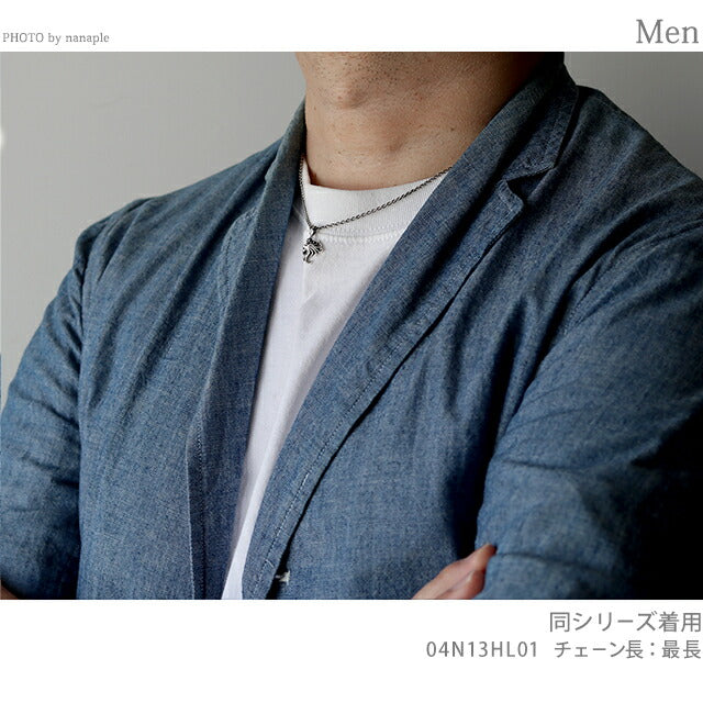 ライオンハート ネックレス メンズ ブランド ハウル ペンダント スターリングシルバー 動物 04N13HL01 シルバー アクセサリー 04N13HL01