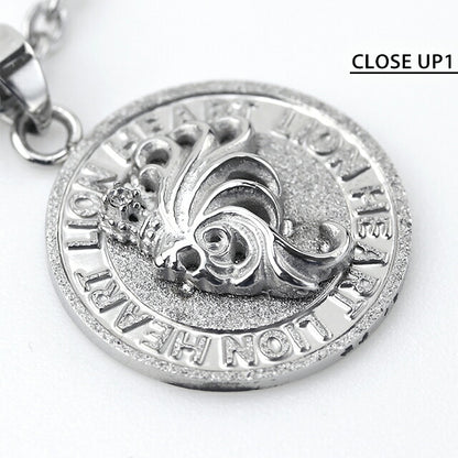 ライオンハート ネックレス メンズ ブランド ハウル ペンダント スターリングシルバー 動物 04N144SM シルバー アクセサリー 04N144SM