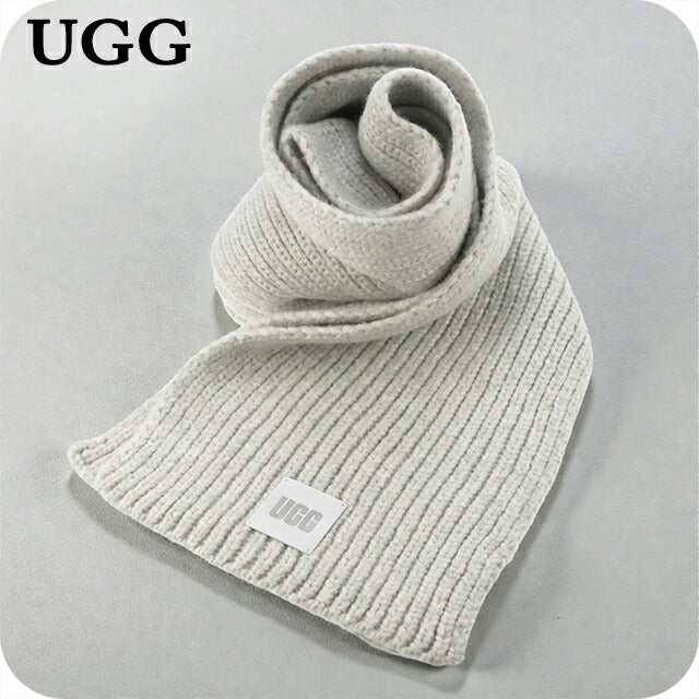 アグ マフラー メンズ レディース ブランド UGG CHUNKY RIB SCARF ロゴ