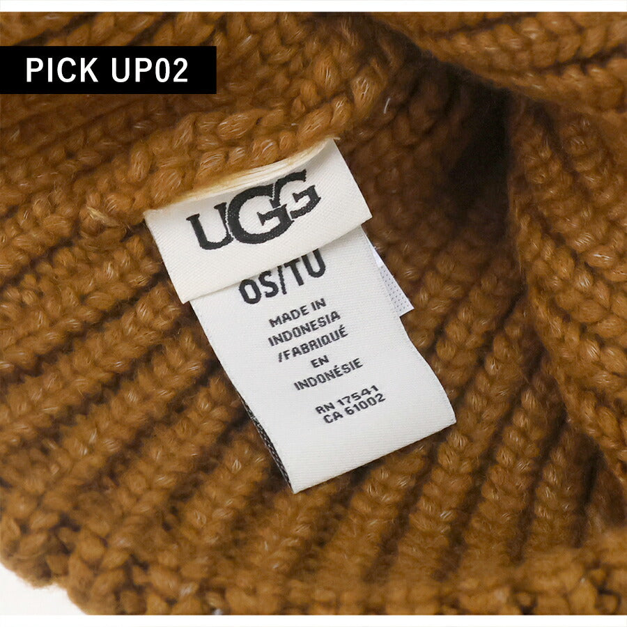 アグ UGG ビーニー ニット帽 帽子 ロゴ 102345 DECO 男女兼用 UGG（アグ） ニット帽 102345 レディース メンズ ブランド チャンキー