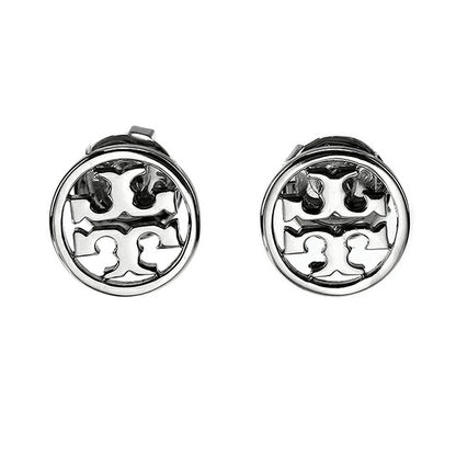 トリーバーチ ピアス レディース ブランド ミラー 真鍮 スタッド 両耳用 11165518-022 シルバー アクセサリー 11165518-022