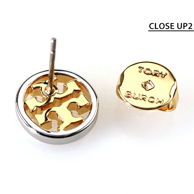 トリーバーチ ピアス レディース ブランド ミラー 真鍮 スタッド 両耳用 11165518-961 ゴールド シルバー アクセサリー 11165518-961