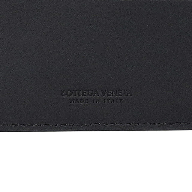 ボッテガ・ヴェネタ 二つ折り財布 メンズ ブランド BOTTEGA VENETA レザー 113993-V47W1 2015 ブラック 113993-V47W1-2015