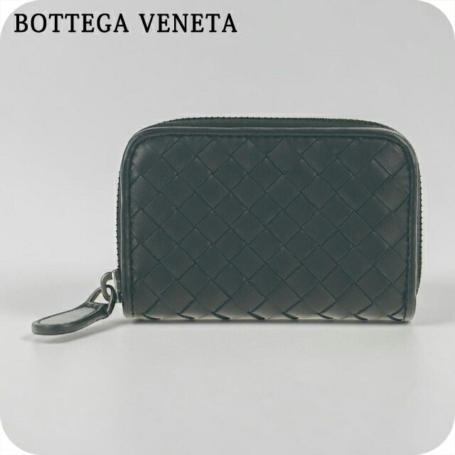 ボッテガ・ヴェネタ コインケース レディース ブランド BOTTEGA VENETA ITALY 114075-V001N 1000 ブラック