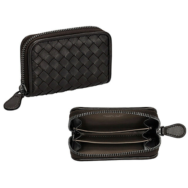ボッテガ・ヴェネタ コインケース メンズ レディース ブランド BOTTEGA VENETA 114075-V3UN1 ダークブラウン 114075-V3UN1-2114