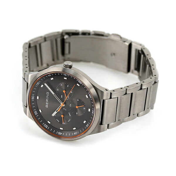 ベーリング 時計 メンズ クラシックコレクション 40ｍｍ マルチファンクション 腕時計 ブランド 11740-009 グレー 11740-009