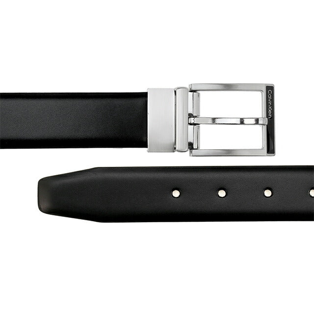 カルバンクライン ベルト メンズ ブランド Reversible Belt Split Leather 革 レザー リバーシブル 11CK010020 ブラック ブラウン 小物 11CK010020