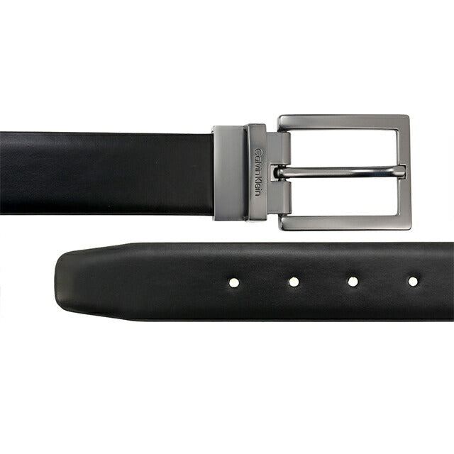 カルバンクライン ベルト メンズ ブランド Reversible Belt Split Leather 革 レザー リバーシブル 11CK010022 ブラック ブラウン 小物 11CK010022