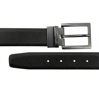 カルバンクライン ベルト メンズ ブランド Reversible Belt Split Leather 革 レザー リバーシブル 11CK010023 ブラック ダークブラウン 11CK010023