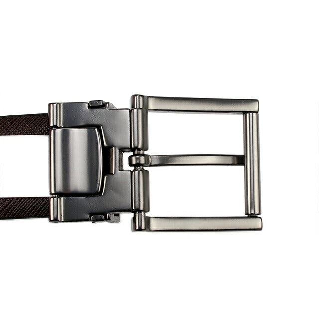 カルバンクライン ベルト メンズ ブランド Leather 革 レザー リバーシブル 11CK010025 表:ブラック 裏:ダークブラウン 小物 11CK010025