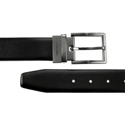 カルバンクライン ベルト メンズ ブランド Leather 革 レザー リバーシブル 11CK010026 表:ブラック 裏:ブラウン 小物 11CK010026