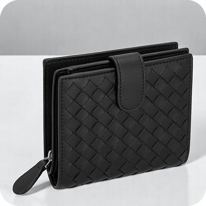 ボッテガ・ヴェネタ 二つ折り財布 メンズ レディース ブランド BOTTEGA VENETA 121059-V3UN1 ブラック 121059-V3UN1-8803