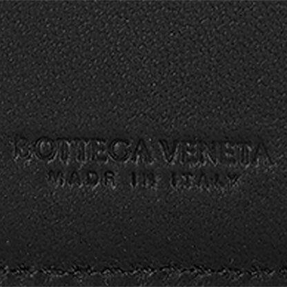 ボッテガ・ヴェネタ 二つ折り財布 メンズ レディース ブランド BOTTEGA VENETA 121059-V3UN1 ブラック 121059-V3UN1-8803