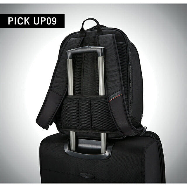 サムソナイト リュック メンズ ブランド PRO Slim Backpack ビジネスカバン リュック バックパック レザー 126358-1041 ブラック バッグ 126358-1041