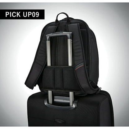 サムソナイト リュック メンズ ブランド PRO Slim Backpack ビジネスカバン リュック バックパック レザー 126358-1041 ブラック バッグ 126358-1041