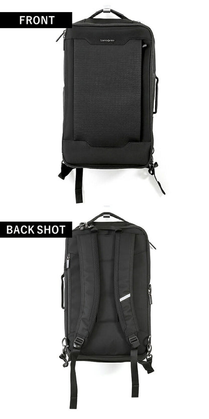 サムソナイト リュック メンズ ブランド SILHOUETTE バックパック リュックサック ショルダーバッグ ブリーフケース ポリエステル 2WAY 139027-1041 ブラック 139027-1041