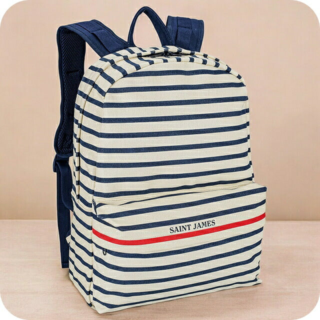 セントジェームス リュック メンズ レディース ブランド SAINT JAMES 1416 ネイビー/エクリュ 1416-EC-MA