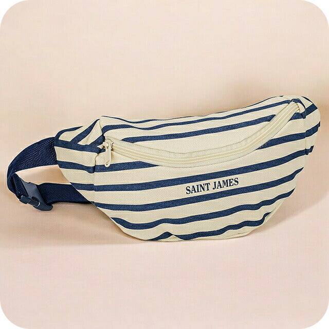 セントジェームス ボディバッグ メンズ レディース ブランド SAINT JAMES 1417 ネイビー/エクリュ 1417-EC-MA