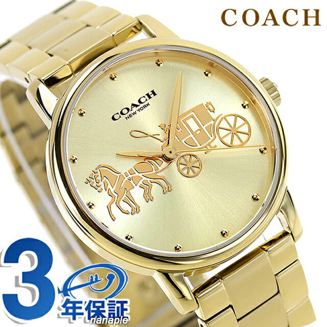 14503075 | コーチ グランド クォーツ 電池式