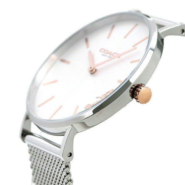 コーチ レディース 時計 PERRY シルバー メッシュ 14503124 コーチ 時計 レディース 36mm メッシュベルト 14503124 ペリー