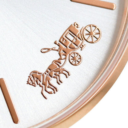 コーチ 時計 レディース 36mm メッシュベルト 14503126 ペリー シルバー ピンクゴールド 腕時計 ブランド 14503126
