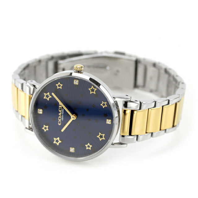 コーチ PERRY 14503523 腕時計 ネイビー Amazon.co.jp: [コーチ]時計 レディース ペリー 36MM クォーツ